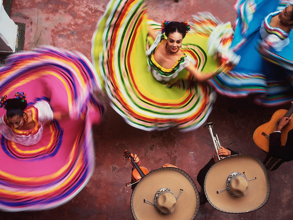 A Vibrant Whirl, Yucatan, Mexico